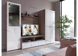 "Некст Эко 25" глянцевая стенка 38 300 Р. в Вира Мебель "Некст Эко 25" глянцевая стенка