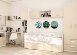 "Глейс Дизайн Люкс 7" детская стенка, комплект №7 43 050 Р. в Вира Мебель "Глейс Дизайн Люкс 7" детская стенка, комплект №7