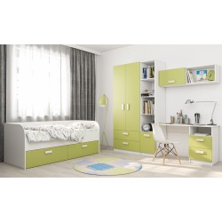 Глейс Дизайн Люкс 9 детская стенка, комплект №9