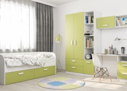 "Глейс Дизайн Люкс 8" детская стенка, комплект №8 39 500 Р. в Вира Мебель "Глейс Дизайн Люкс 8" детская стенка, комплект №8