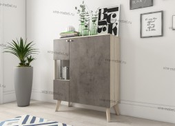 "Нордик 2" комод на ножках