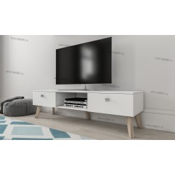 Норман Люкс 8 тумба ТВ на ножках