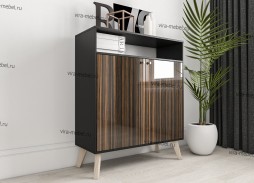 "Нордик 11" глянцевая современная гостиная