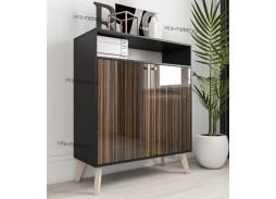 "Нордик 11 Глянец" комод 3 ящика