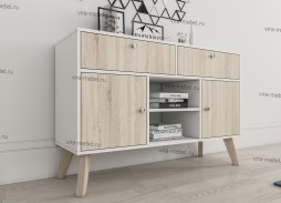 "Нордик 14" комод 2 ящика, 2 двери