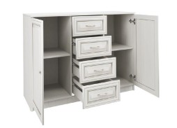 Комод "Габриэлла 06.65" Вудлайн кремовый, ф-ка Олимп