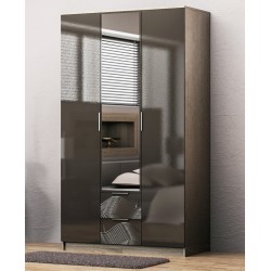 шкаф распашной 3D-1 глянец, в наличии