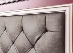 Кровать "Габриэлла 06.15" с ортопедическим основанием - вудлайн кремовый, ф-ка Олимп