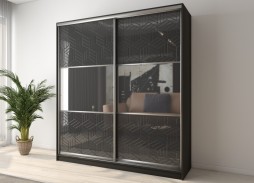 "Вектор 17" глянцевый шкаф купе 35 000 Р. в Вира Мебель "Вектор 17" глянцевый шкаф купе