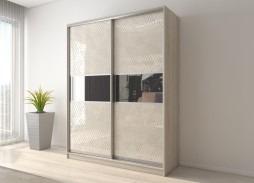 "Вектор 19" глянцевый шкаф купе 35 000 Р. в Вира Мебель "Вектор 19" глянцевый шкаф купе