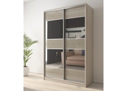 "Вектор 21" глянцевый шкаф купе 35 000 Р. в Вира Мебель "Вектор 21" глянцевый шкаф купе