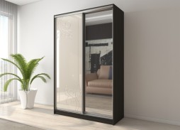 "Вектор 24" глянцевый шкаф купе 35 000 Р. в Вира Мебель "Вектор 24" глянцевый шкаф купе