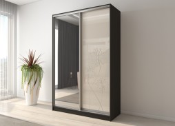 "Вектор 25" глянцевый шкаф купе 35 000 Р. в Вира Мебель "Вектор 25" глянцевый шкаф купе