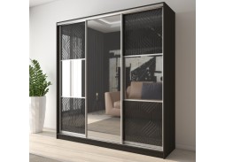 "Вектор 30" глянцевый шкаф купе 46 400 Р. в Вира Мебель "Вектор 30" глянцевый шкаф купе