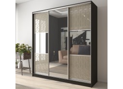 "Вектор 28" глянцевый шкаф купе 46 400 Р. в Вира Мебель "Вектор 28" глянцевый шкаф купе