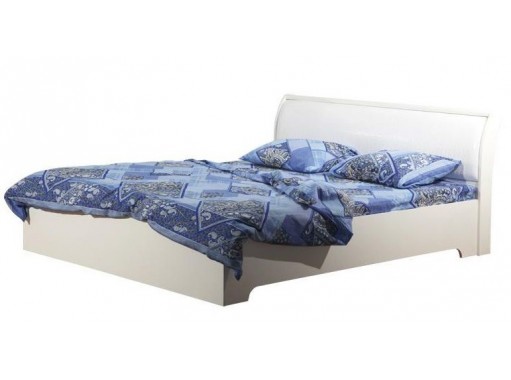 Кровать "Мона 06.297" с настилом - вудлайн кремовый, ф-ка Олимп