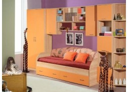 "Спринт" детская стенка 44 350 Р. в Вира Мебель "Спринт" детская стенка