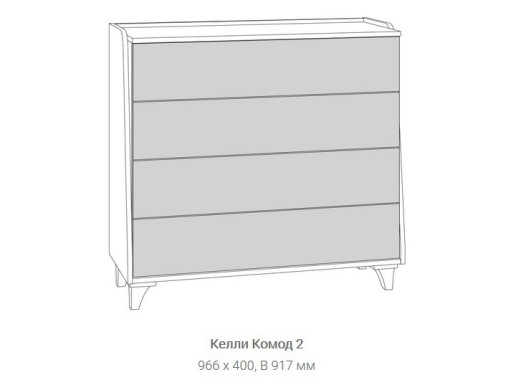 "Келли 2" комод ф-ка "Нижегород"