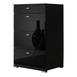 Михаил-Люкс №11  узкий глянцевый комод