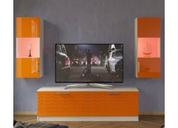Стенка Глянец 32-3D с глянцевым фасадом 23 250 Р. в Вира Мебель Стенка Глянец 32-3D с глянцевым фасадом