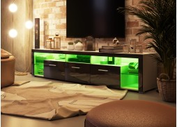 "Глянец Led 3" тумба ТВ глянцевая