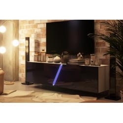 Глянец Led 7 тумба ТВ глянцевая