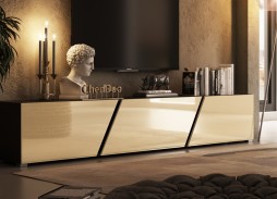 "Глянец Led 14" глянцевая тумба ТВ 