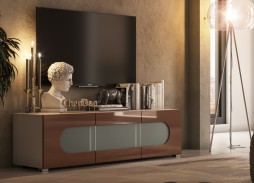 "Глянец Led 15" глянцевая тумба ТВ 