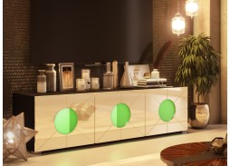 "Глянец Led 16" глянцевая тумба ТВ 