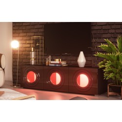 Глянец Led 18 тумба ТВ с глянцевым фасадом