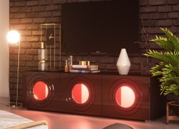 "Глянец Led 18" глянцевая тумба ТВ 