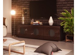 "Глянец Led 18" глянцевая тумба ТВ 