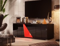 Глянец Led 21 тумба ТВ с глянцевым фасадом