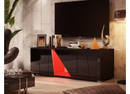 "Глянец Led 21" тумба ТВ с глянцевым фасадом