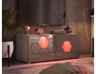 Глянец Led 22 тумба ТВ с глянцевым фасадом