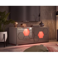 Глянец Led 22 тумба ТВ с глянцевым фасадом