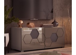 "Глянец Led 22" тумба ТВ с глянцевым фасадом