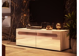 "Глянец Led 23" тумба ТВ с глянцевым фасадом