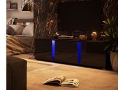 "Глянец Led 24" тумба ТВ с глянцевым фасадом