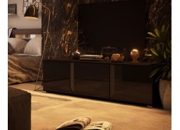 "Глянец Led 24" тумба ТВ с глянцевым фасадом