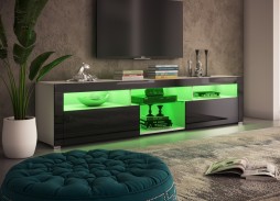 "Глянец Led 29" тумба ТВ с глянцевым фасадом