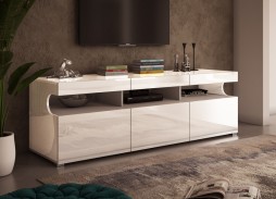 "Глянец Led 30" тумба ТВ с глянцевым фасадом