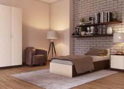 "Эконом 9" спальня 31 850 Р. в Вира Мебель "Эконом 9" спальня