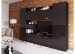 "Эконом Глянец 19" глянцевая стенка  53 150 Р. в Вира Мебель "Эконом Глянец 19" глянцевая стенка