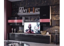 "Эконом Глянец 26" глянцевая стенка  30 600 Р. в Вира Мебель "Эконом Глянец 26" глянцевая стенка