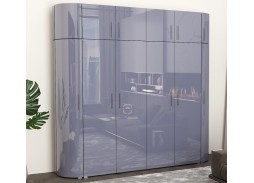 "Радиолла 12" шкаф с радиусным фасадом 76 500 Р. в Вира Мебель "Радиолла 12" шкаф с радиусным фасадом