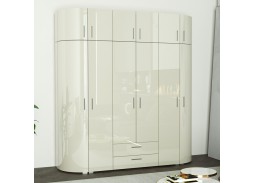 "Радиолла 14" шкаф с радиусным фасадом 78 150 Р. в Вира Мебель "Радиолла 14" шкаф с радиусным фасадом