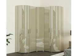 "Радиолла 17" угловой шкаф с радиусным фасадом