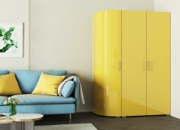 "Радиолла 1" шкаф с радиусным фасадом