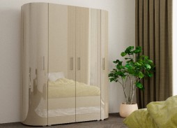 "Радиолла 3" шкаф с радиусным фасадом